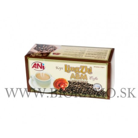 Instantná káva ANI Lingzhi 3v1 s hubou reishi
