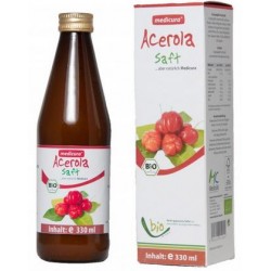 Acerola 100% prírodná šťava BIO 330 ml