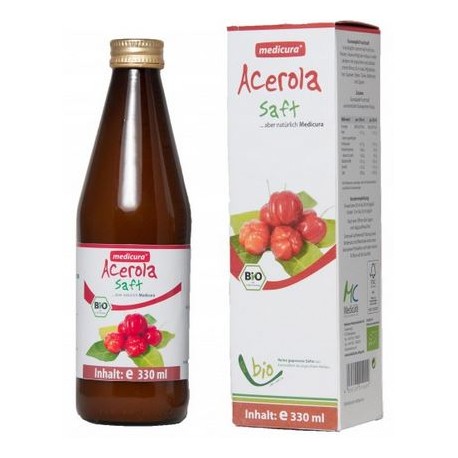 Acerola 100% prírodná šťava BIO 330 ml