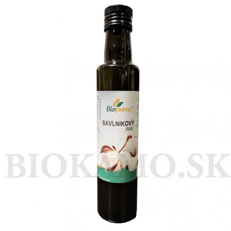 Bavlíkový olej 250ml BIO Biopurus